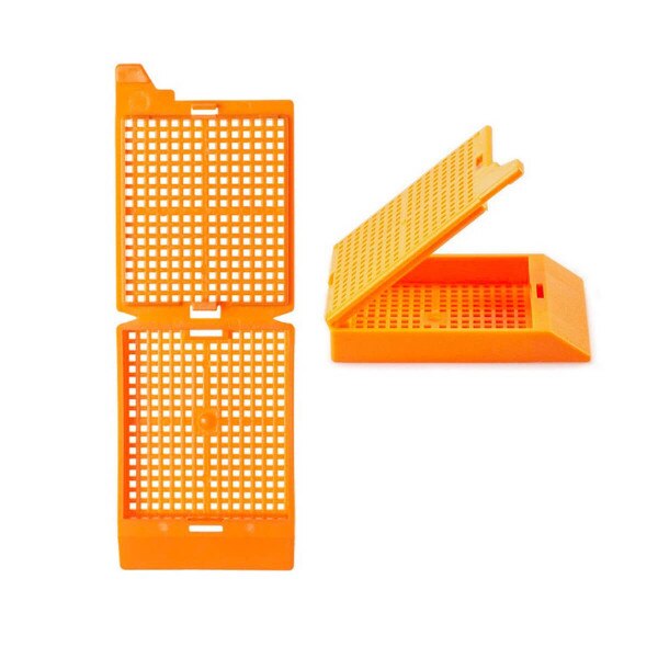 One Piece Biopsy Cassette, orange